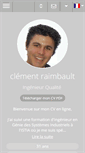 Mobile Screenshot of clement-raimbault.com